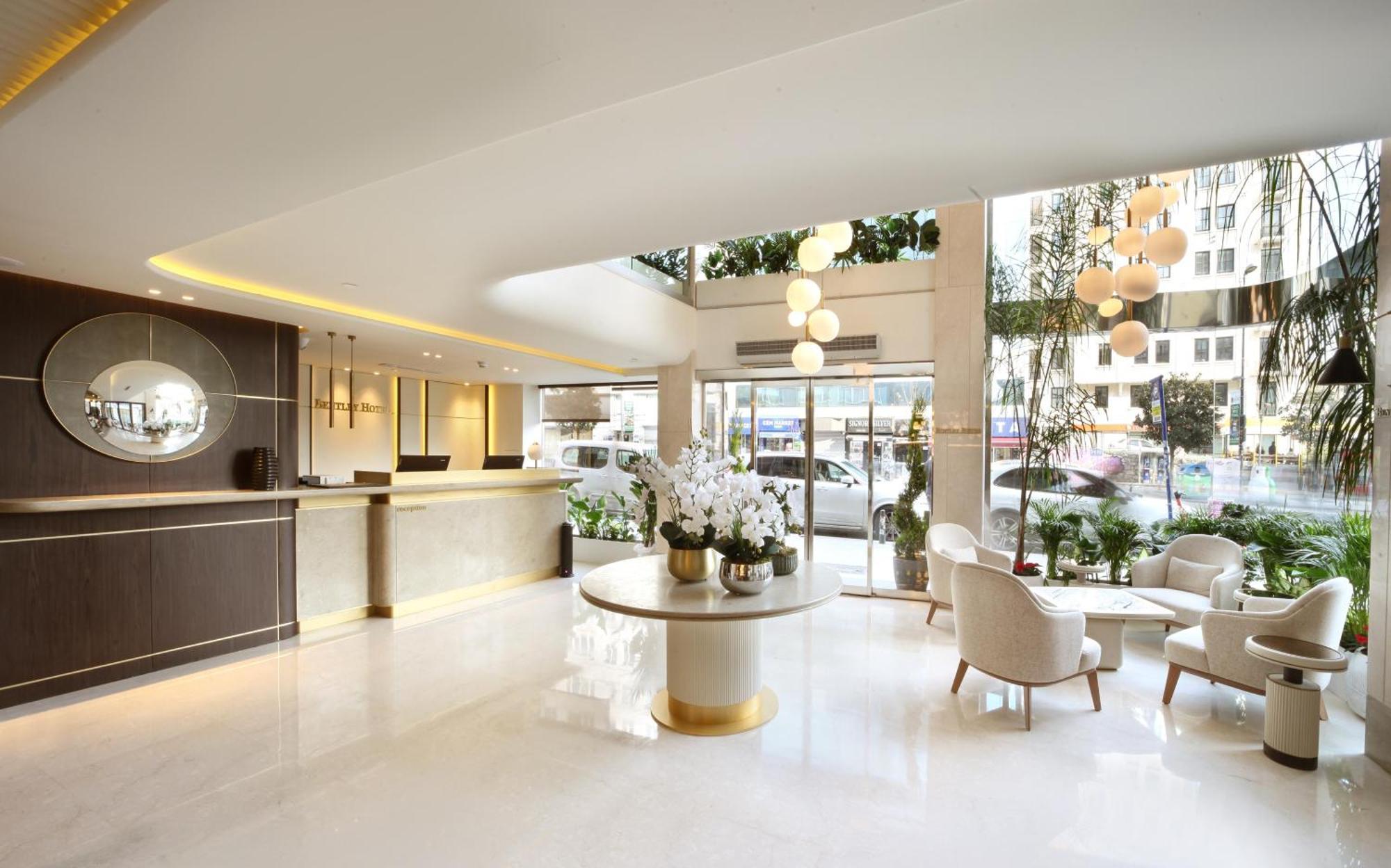 ベントレー バイ モントン ホテルズ スペシャル クラス イスタンブール エクステリア 写真 The lobby of the hotel